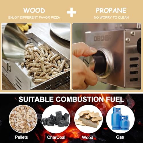 Aboron Portable Outdoor Pizza Ovens