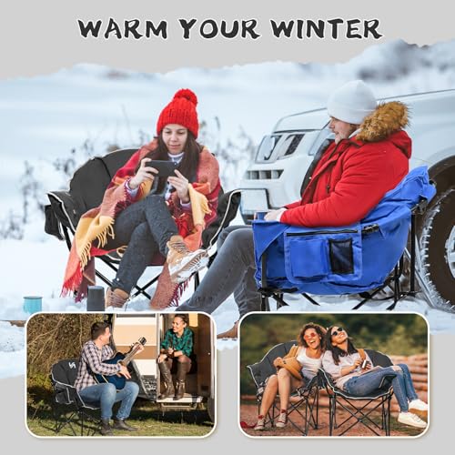 Aboron Oversized Heated Camping Chair