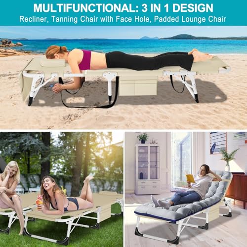 Aboron 3 In 1 Sun Tanning Chair